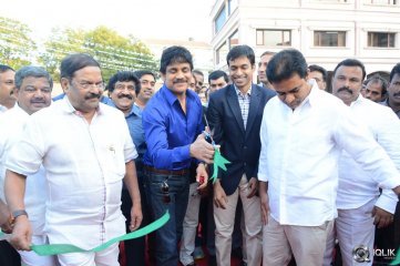 Nagarjuna and KTR Launches Shooting Center and ANR Gardens at FNCC